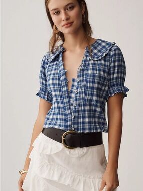 Anthropologie Keira Blouse
